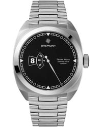 Bremont - Stainless Steel Terra Nova Jumping Hour Watch - Lyst