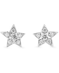 CHANEL - And Diamond Comète Géode Stud Earrings - Lyst