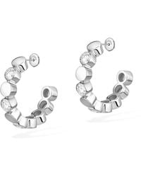Messika - D-Vibes Mini Diamond And Hoop Earrings - Lyst