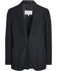 Maison Margiela - Satin Double-Pocket Blazer - Lyst