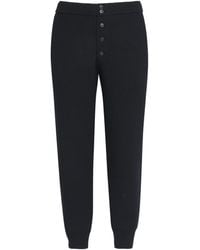 Dries Van Noten - Wool Straight Sweatpants - Lyst