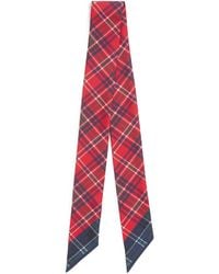 Harrods - Silk Tartan Scarf - Lyst