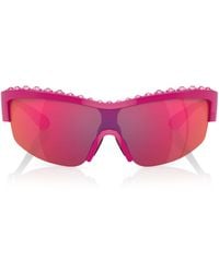 Swarovski - Embellished Sk6014 Sunglasses - Lyst