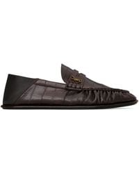 Saint Laurent - Leather Le Loafer Mules - Lyst