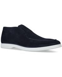 Eleventy - Suede Slip-on Boots - Lyst