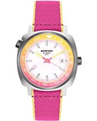 BAMFORD LONDON - Stainless Steel Summer Gmt Watch - Lyst