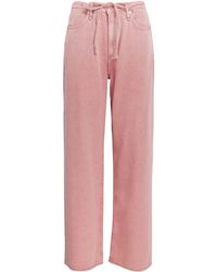 Rag & Bone - Drawstring Phoebe Wide-Leg Jeans - Lyst