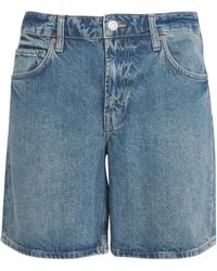 PAIGE - Darnell Denim Shorts - Lyst