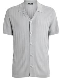 PAIGE - Knitted Copley Polo Shirt - Lyst