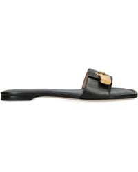 Tom Ford - Leather Padlock-Detail Slides - Lyst