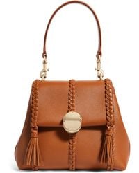Chloé - Small Leather Penelope Shoulder Bag - Lyst
