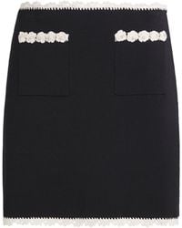Sandro - Embellished Mini Skirt - Lyst