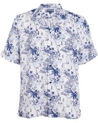 Vilebrequin - Linen Starfish Shirt - Lyst