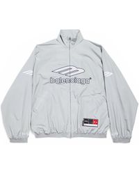 Balenciaga - Techno Cotton Track Jacket - Lyst