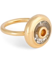 Moritz Glik - Yellow Gold And Diamond Roda Shaker Ring - Lyst