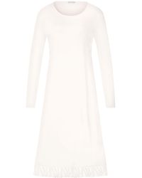 Hanro - Cotton Long-Sleeve Nightdress - Lyst