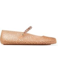 Jimmy Choo - The Jelly Ballet Flats - Lyst