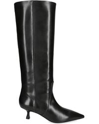 Stuart Weitzman - Leather Naomi Knee-High Boots 50 - Lyst