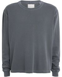 Citizens of Humanity - Cotton Waffle-Stitch Sweater - Lyst