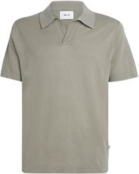 NN07 - Cotton-Linen Ryan Polo Shirt - Lyst