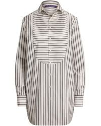 Ralph Lauren - Cotton Stripe Tamara Shirt - Lyst
