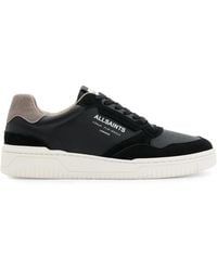 AllSaints - Leather Regan Sneakers - Lyst