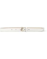Jimmy Choo - Leather Mini Helina Belt - Lyst