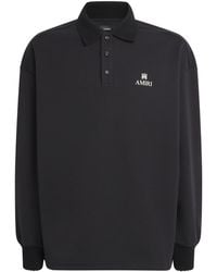 Amiri - Oversized Logo Polo Shirt - Lyst