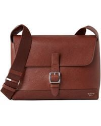 Mulberry - Small Leather Chiltern Messenger Bag - Lyst
