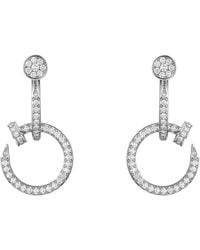 Cartier - And Diamond Juste Un Clou Earrings - Lyst