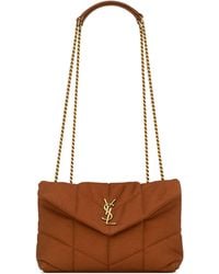 Saint Laurent - Small Loulou Puffer Shoulder Bag - Lyst