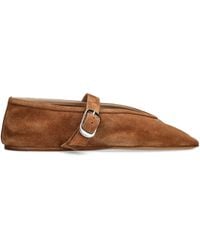 Le Monde Beryl - Suede Stella Flats - Lyst