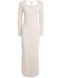 Devon Windsor - Knitted Uma Maxi Dress - Lyst