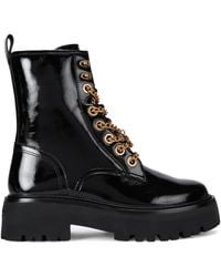 Kurt Geiger - Patent Leather Matilda Ankle Boots - Lyst