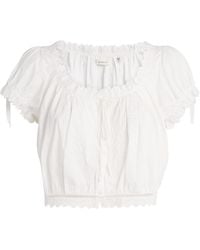 Doen - Organic Cotton Nera Blouse - Lyst