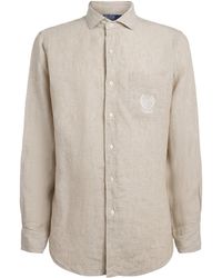 Polo Ralph Lauren - X Wimbledon Linen Logo Crest Shirt - Lyst