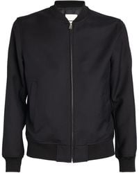 Sandro - Zip-Up Bomber Jacket - Lyst