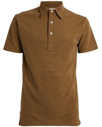 Maison Margiela - Wool Piqué Polo Shirt - Lyst