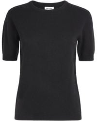 Soft Goat - Cashmere Short-Sleeve Sweater - Lyst