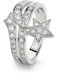 CHANEL - And Diamond Comète Ring - Lyst