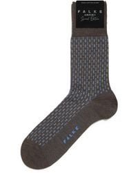 FALKE - Virgin Wool-Blend Airport Socks - Lyst