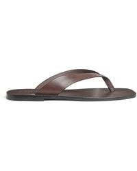 A.Emery - Leather Kinto Flip Flops - Lyst