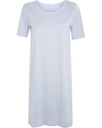 Hanro - Cotton Deluxe Short Sleeve Nightdress - Lyst