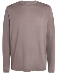 Sease - Virgin Wool Long-Sleeve T-Shirt - Lyst