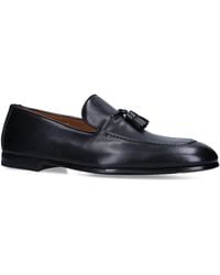 Doucal's - Leather Max Flexi Tassel Loafers - Lyst