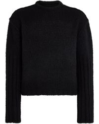 Rick Owens - Cashmere-Silk Crew-Neck Sweater - Lyst