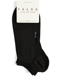 FALKE - Fine Softness Sneaker Socks - Lyst