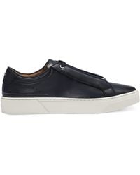 BOSS - Leather Bary Sneakers - Lyst