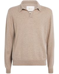 Harrods - Cashmere Polo Sweater - Lyst