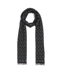 McQueen - Wool-Blend Skull Scarf - Lyst